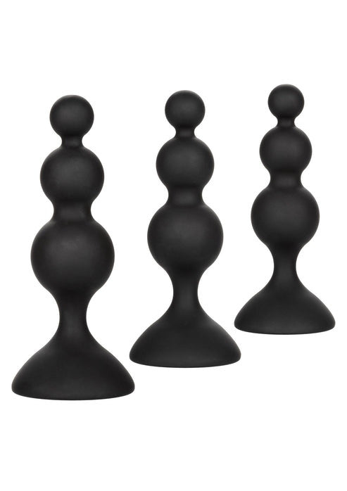 Kit plug anale in silicone stimolatore anal kit calexotics