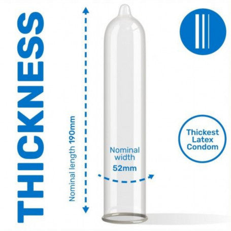 EXTRA STRONG CONDOMS 3 PCS 